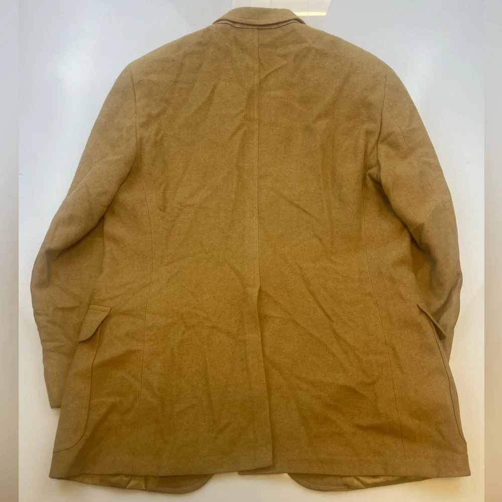 Nordstrom 100% Camel Hair Jacket N127-5 - Picture 10 of 10